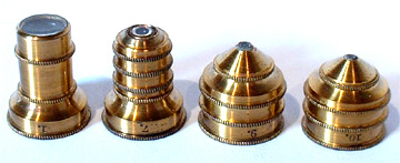 Objektive zu gro&szlig;em Berliner Mikroskop