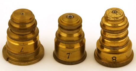 Bezu, Hausser & Cie: Polarisationsmikroskop: zus&auml;tzliche Objektive