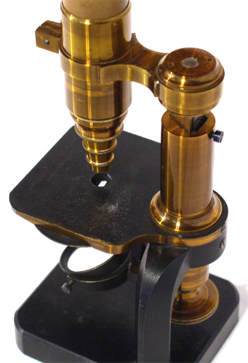 Engelbert u. Hensoldt in Braunfels: Kleines Mikroskop Nr.91 Signatur