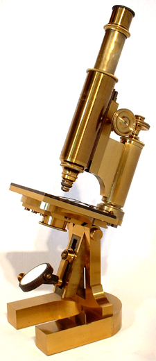 Gro&szlig;es Hufeisen-Mikroskop Hartnack & Prazmowski #12498