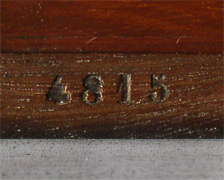 E. Hartnack sucr. de G. Oberhaeuser Mikroskop: Seriennummer