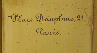 E. Hartnack sucr. de G. Oberhaeuser: Signatur