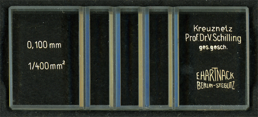 Blutk&ouml;rperz&auml;hlapparat nach Schilling von E.Hartnack