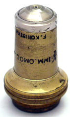 Mikroskop E. Leitz Wetzlar No. 150563, Objektiv