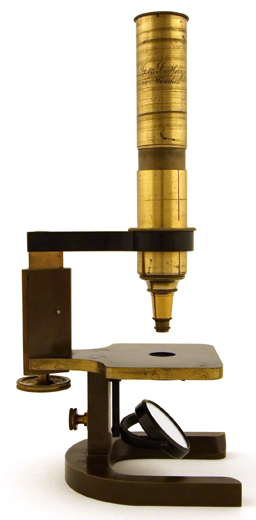 Kleines Hufeisenstativ von G. & S. Merz in M&uuml;nchen