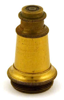 Kleines Hufeisenstativ von G. & S. Merz in M&uuml;nchen: Objektiv 1/12"