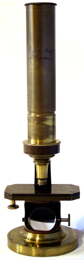 G. & S. Merz in M&uuml;nchen Trommel Mikroskop