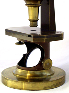 G. & S. Merz in M&uuml;nchen Trommel Mikroskop Detail