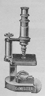 Messter: Berliner Schlachthof Mikroskop Nr. 12 - Werbung aus Johne: Der Trichinenschauer 1907