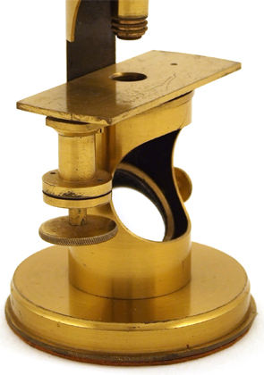 Mikroskop von Moritz Meyerstein G&ouml;ttingen, No. 13: Detail