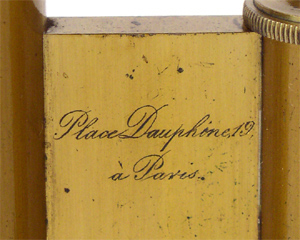 Georges Oberhaeuser Paris, No. 1336, Signatur