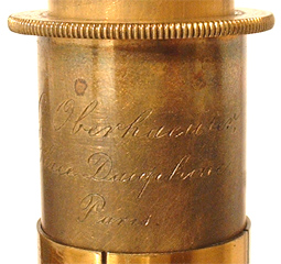 Georges Oberhaeuser: Kleine Trommel # 2569, Signatur