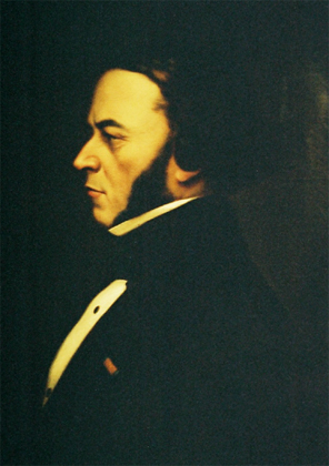 Georges Oberhaeuser - Foto eines &Ouml;lgem&auml;ldes im Markgrafenmuseum Ansbach