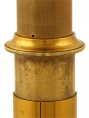 Trommelmikroskop F.W. Schiek in Berlin Nr. 1268, Luftausla&szlig;bohrung am Tubus