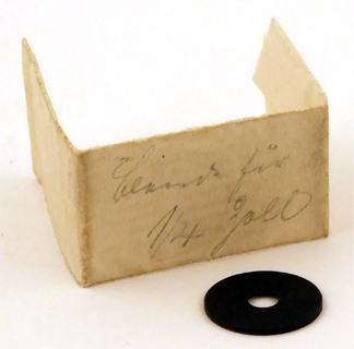 Seibert in Wetzlar: Blende f&uuml;r Photoobjektiv 1/4 Zoll