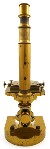 Gro&szlig;es Hufeisen Mikroskop von Fr. Wappenhans in Berlin Nr. 88