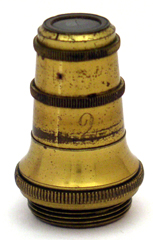 Mikroskop R. Winkel G&ouml;ttingen Stativ II; Objektiv