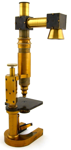 Mikroskop R. Winkel in G&ouml;ttingen, No. 62: Zeichenapparat nach Holle