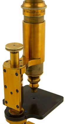 Mikroskop R. Winkel in G&ouml;ttingen, No. 62: Feineinstellung