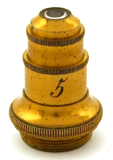 Mikroskop R. Winkel in G&ouml;ttingen, No. 62: Objektiv No. 5