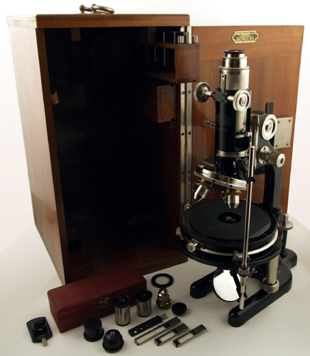 Mikroskop nach W&uuml;lfing, Winkel-Zeiss No. 28353