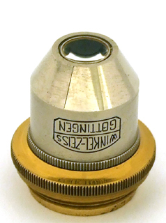 Mikroskop nach W&uuml;lfing, Winkel-Zeiss No. 28353: Objektiv Fluorit 13 mm
