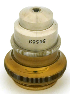 Mikroskop nach W&uuml;lfing, Winkel-Zeiss No. 28353: Objektiv Fluorit 3 mm