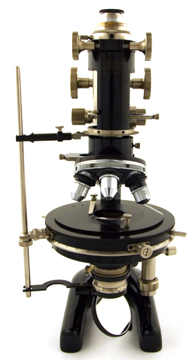Winkel-Zeiss Mikroskop Nr. 47941 Stativ VI M nach W&uuml;lfing