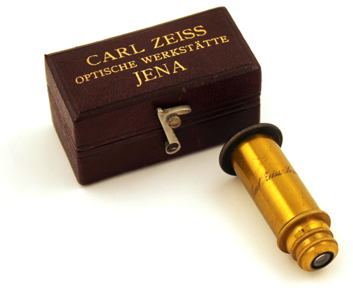 Carl Zeiss Jena: Pr&auml;pariermikroskop nach Paul Mayer: Br&uuml;cke'sche Lupe