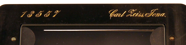 Carl Zeiss Jena: Pr&auml;pariermikroskop nach Paul Mayer: Br&uuml;cke'sche Lupe