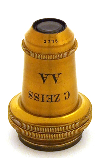 Carl Zeiss Jena Reisestativ nach Babuchin, Nr. 14766: Objektiv AA