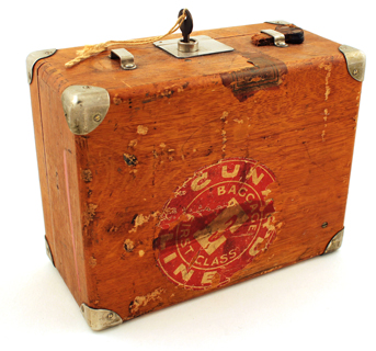 Carl Zeiss Jena: Reisemikroskop aus 1929: Beh&auml;lter