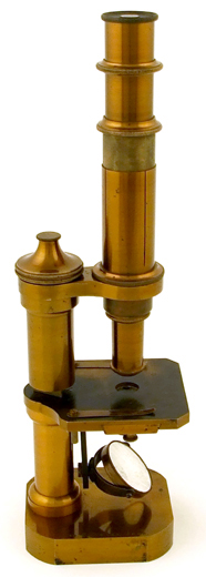 Zeiss Mikroskop aus dem Labor von J. Knechtel, dem Freund von Robert Koch in Wollstein