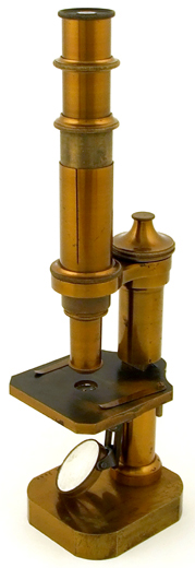 Zeiss Mikroskop aus dem Labor von J. Knechtel, dem Freund von Robert Koch in Wollstein