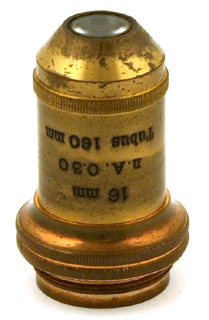 Mikroskop Carl Zeiss Jena Nr. 51612 Apochromat 16 mm