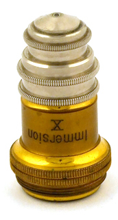 Mikroskop Carl Zeiss Jena Nr. 51612 Objektiv Reichert Wien, Immersion X