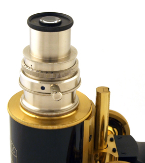 Carl Zeiss Jena Mikroskop Stativ ID f&uuml;r Gehirnschnitte: Okular