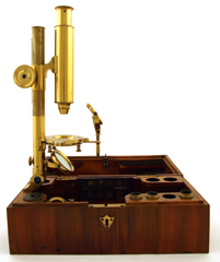 Mikroskop von Utzschneider und Fraunhofer in M&uuml;nchen