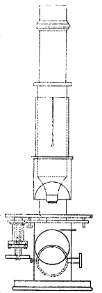 Kleines Trommelmikroskop von Oberhaeuser; Abb. aus: Hugo v. Mohl: Mikrographie, L.F.Fues, T&uuml;bingen 1846