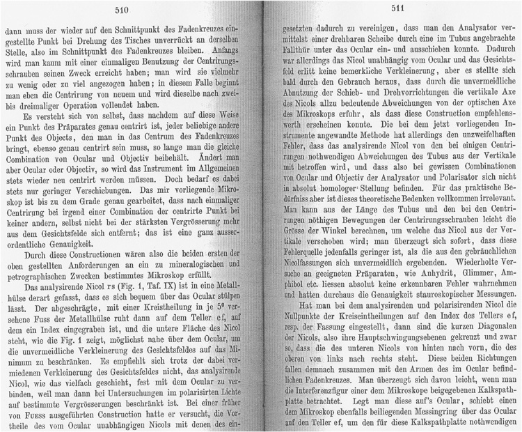 Ein neues Mikroskop f&uuml;r mineralogische und petrographische Untersuchungen